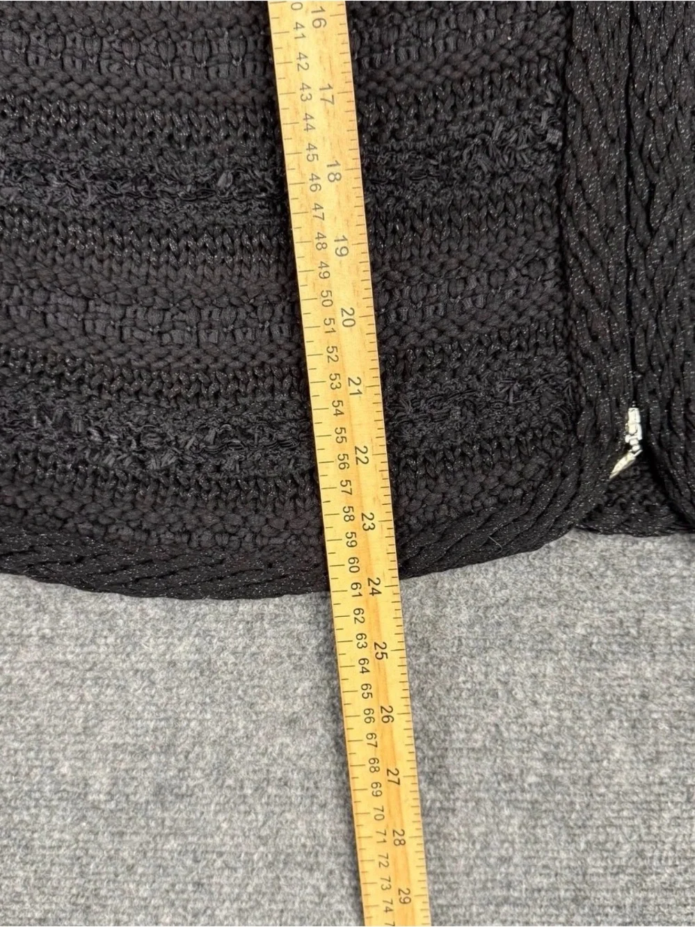 St. John Black  knit sweater jacket Size 12